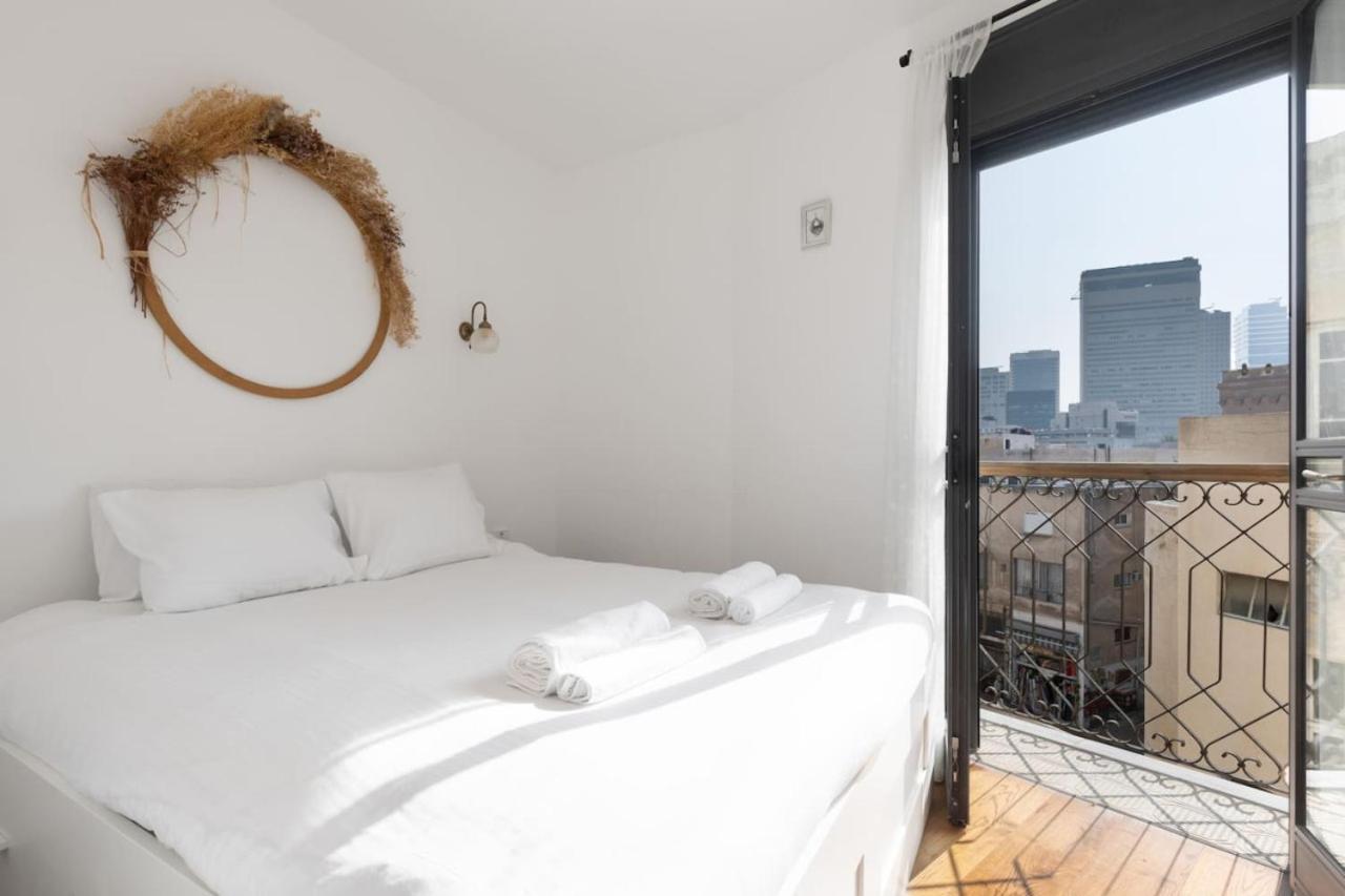 Elegant Apartment W Balcony & Mamad In Heart Of Tel Aviv By Sea N' Rent Luaran gambar